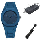 Casual Waterproof Watch – Simple Silicone Design for Daily Use