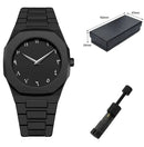 Casual Waterproof Watch – Simple Silicone Design for Daily Use