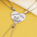 Stainless Steel Pendant Necklace – Minimalist Unisex Design
